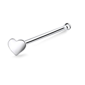 Heart Bone Nose Stud NSKD-836